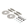 Brake Disc Pad and Screw Set: 5B, 5T, MINI WRC