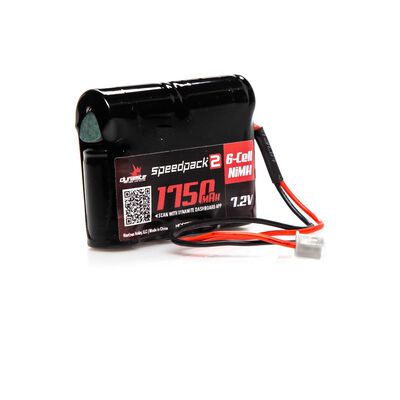 7.2V 1750mAh 6-Cell Speedpack2 Mini-T NiMH Battery: XH-1S (Losi Mini Plug) 7.2V 1750mAh 6-Cell Speedpack2 Mini-T NiMH Battery: XH-1S (Losi Mini Plug)