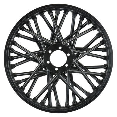 1/4 Bullyspoke V2 Bead Front Wheel Black: Promoto-MX 1/4 Bullyspoke V2 Bead Front Wheel Black: Promoto-MX