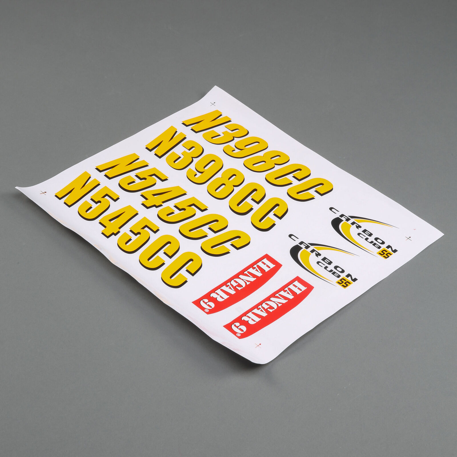 Decal Sheet: Carbon Cub 15cc