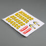 Decal Sheet: Carbon Cub 15cc