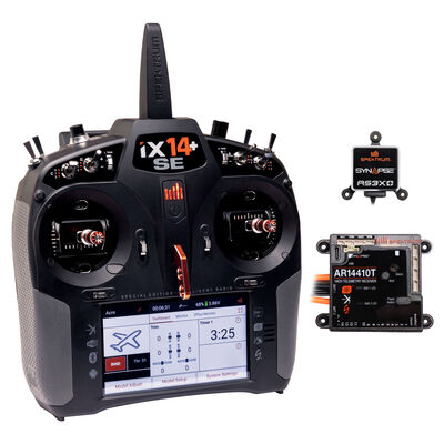 iX14+ Special Edition Transmitter with 14-Channel PowerSafe Receiver and Synapse Combo iX14+ Special Edition Transmitter with 14-Channel PowerSafe Receiver and Synapse Combo