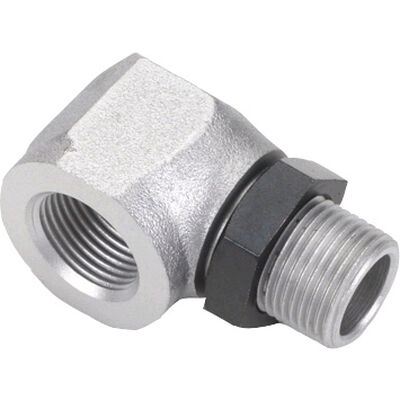 Muffler, Right Angle Adapter with Nut: AG, AH Muffler, Right Angle Adapter with Nut: AG, AH