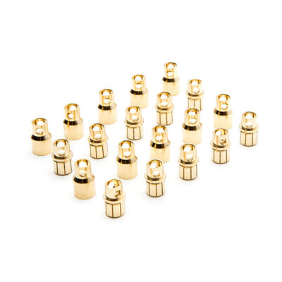 Connector: Gold Bullet Set, 8.0mm (10) Connector: Gold Bullet Set, 8.0mm (10)