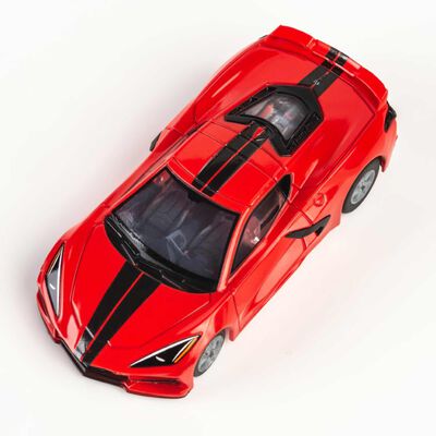 HO 2019 Chevy Corvette C8 Mega G+ Slot Car, Torch Red HO 2019 Chevy Corvette C8 Mega G+ Slot Car, Torch Red