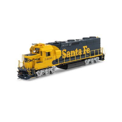 HO GP39-2u Locomotive, ATSF #3409 HO GP39-2u Locomotive, ATSF #3409