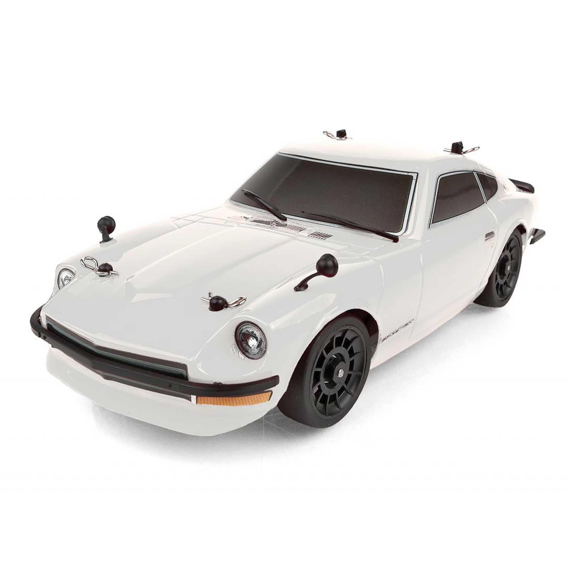 Team Associated 1/27 SR27 2WD Datsun 240Z RTR, White | Tower Hobbies