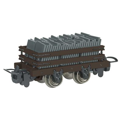 HO Thomas & Friends Narrow Gauge SLate Wagon with Load, Brown HO Thomas & Friends Narrow Gauge SLate Wagon with Load, Brown