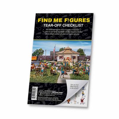 Find Me Figures Checklist Tablet Find Me Figures Checklist Tablet