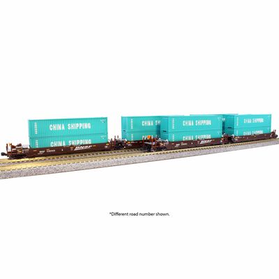 N MAXI-I BNSF Swoosh 5-Unit Set #239156 N MAXI-I BNSF Swoosh 5-Unit Set #239156