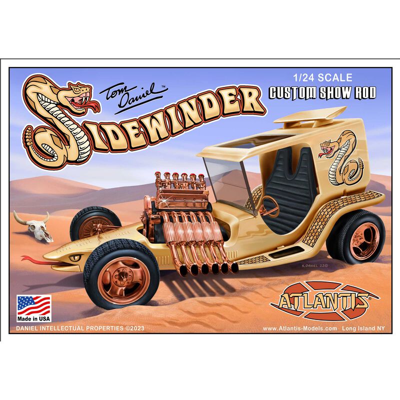 1/24 Sidewinder Custom Show Rod Model Kit