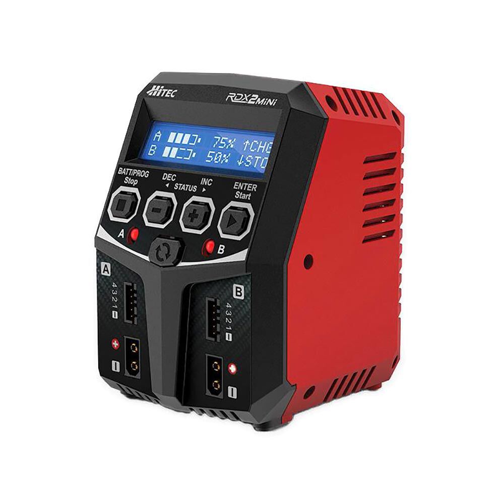 Hitec RCD Inc. RDX2 Mini AC Balance Charger | Tower Hobbies