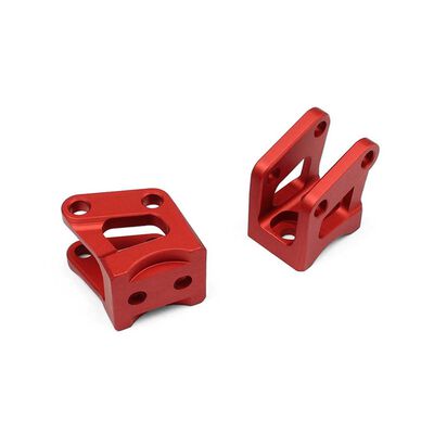 Axle Shock Link Mounts Red Anodized: Axial AR60 Axle Shock Link Mounts Red Anodized: Axial AR60