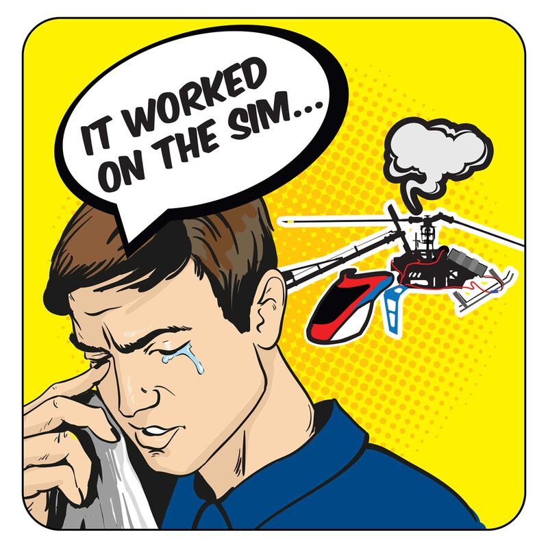 Worked in the Sim Sticker