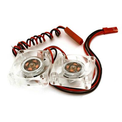 Replacement Twin Cooling Fan, 30 x 30mm Replacement Twin Cooling Fan, 30 x 30mm