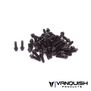 Hex Scale Black Wheel Screw Kit
