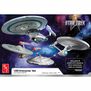 1/2500 Star Trek: U.S.S. Enterprise Four Ship Model Set