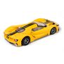 HO 2017 Ford GT Mega G+ Chassis Slot Car, Triple Yellow