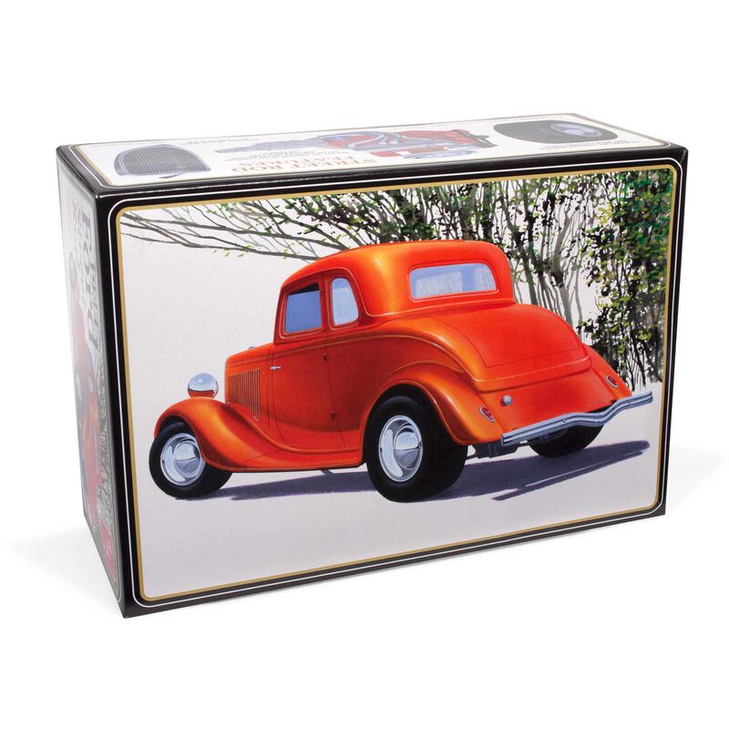 1/25 1934 Ford 5-Window Coupe Street Rod Model Kit
