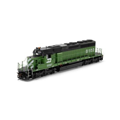 HO EMD SD40-2 Locomotive with DCC & Sound, BN #8102 HO EMD SD40-2 Locomotive with DCC & Sound, BN #8102