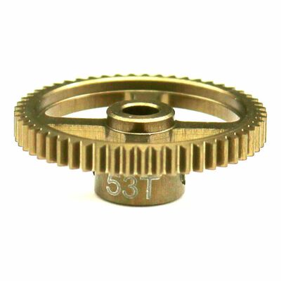 53t 64p Hard Anodized 7075 Pinion Gear 53t 64p Hard Anodized 7075 Pinion Gear