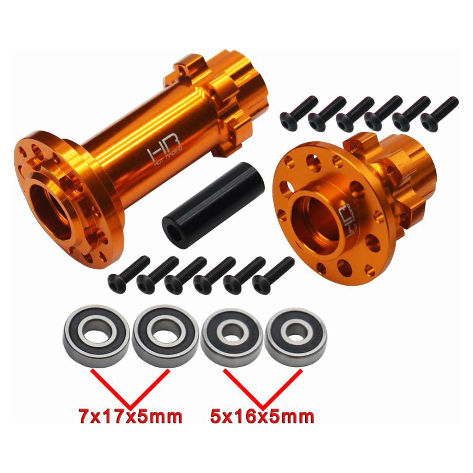 CNC Aluminum Hub Set Gold: Losi Promoto-MX