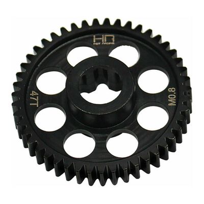 Steel 47T 0.8 Mod Spur Gear, 1/10 Traxxas Mini Maxx Steel 47T 0.8 Mod Spur Gear, 1/10 Traxxas Mini Maxx