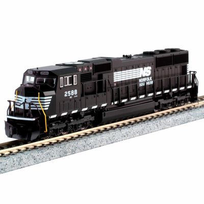 N SD70M Locomotive, Flat Radiator NS #2586 with DCC N SD70M Locomotive, Flat Radiator NS #2586 with DCC