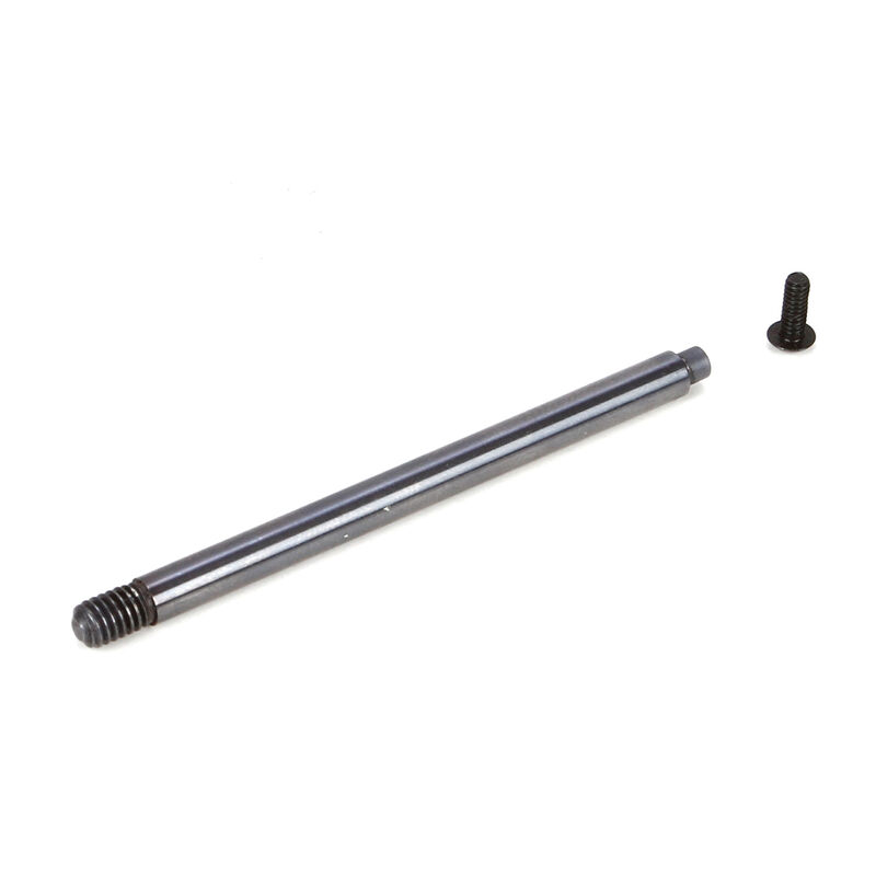 16mm Shock Shaft, 4mm x 59.5mm, TiCn Rear: 8B 3.0