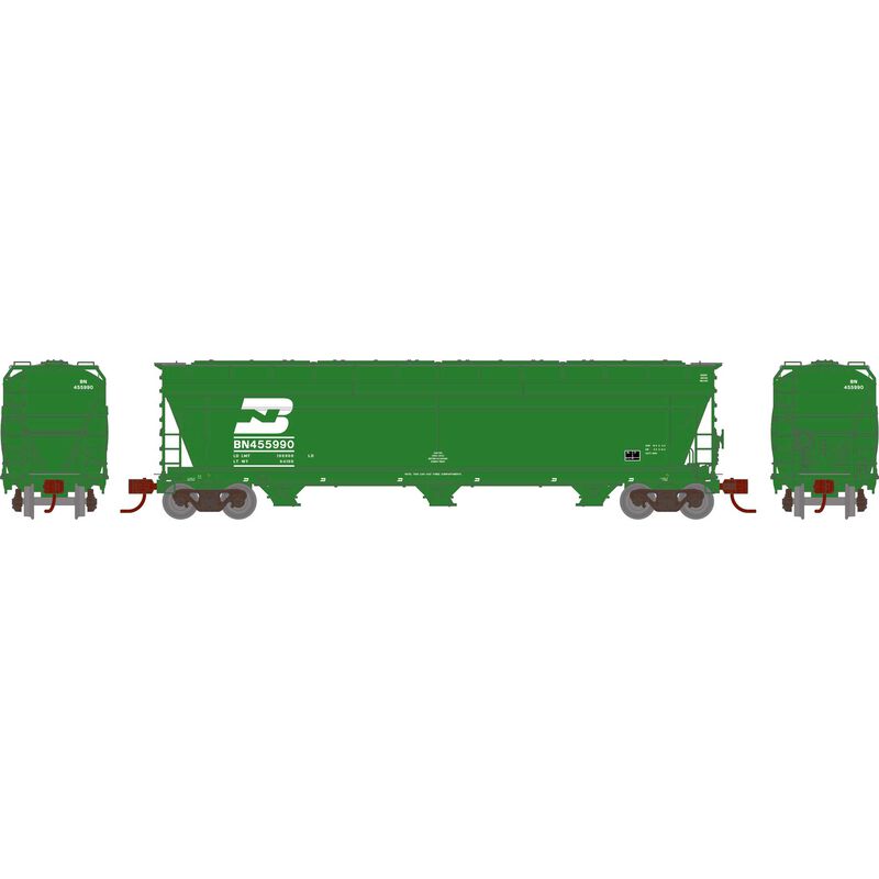 N ACF4600 Covered Hoppers, BN #455990
