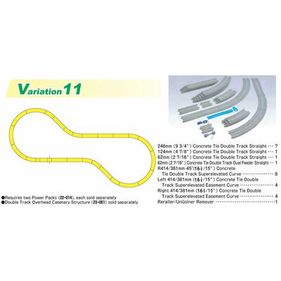 N V11 Double Track Set N V11 Double Track Set