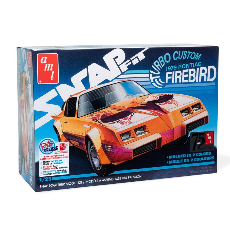 1/25 1979 Pontiac Firebird "Turbo Custom" Snap Model Kit