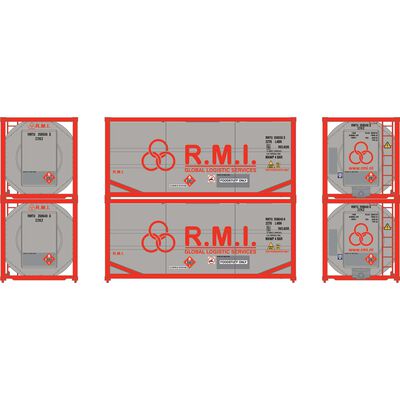 HO 20' ISO Tank Container, RMTU #268556 3/268640 4 (2) HO 20' ISO Tank Container, RMTU #268556 3/268640 4 (2)
