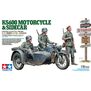 1/35 German KS600 Motorcycle & Sidecar