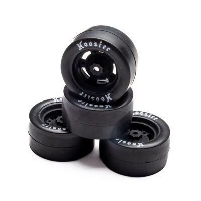 Hoosier Mounted Tires, Medium (4): GROM Asphalt Late Model Hoosier Mounted Tires, Medium (4): GROM ALM