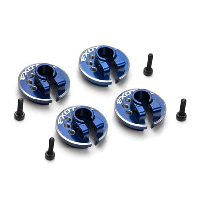TRAXXAS ULTRA SHOCK CLAMPING SPRING CUPS, alloy (4) TRAXXAS ULTRA SHOCK CLAMPING SPRING CUPS, alloy (4)