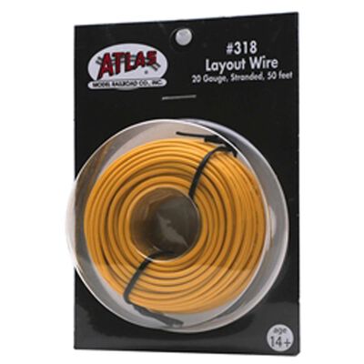 Yellow Wire (Stranded, #20 AWG; 50' Spool) Yellow Wire (Stranded, #20 AWG; 50' Spool)