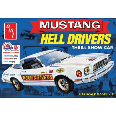 1/25 1977 Ford Mustang "Hells Drivers" Model Kit 1/25 1977 Ford Mustang "Hells Drivers" Model Kit