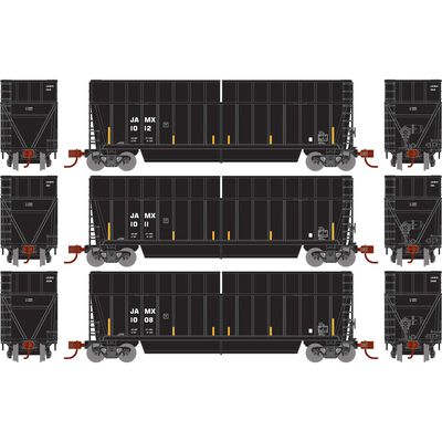 N ATH Berwick Bathtub Extended Side Gondola, JAMX #1008/1011/1012 (3) N ATH Berwick Bathtub Extended Side Gondola, JAMX #1008/1011/1012 (3)