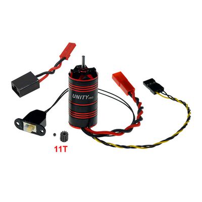 Unity Pro 2-in-1 Micro FOC Brushless Motor & ESC Combo, 3500KV: Traxxas TRX-4M Unity Pro 2-in-1 Micro FOC Brushless Motor & ESC Combo, 3500KV: Traxxas TRX-4M