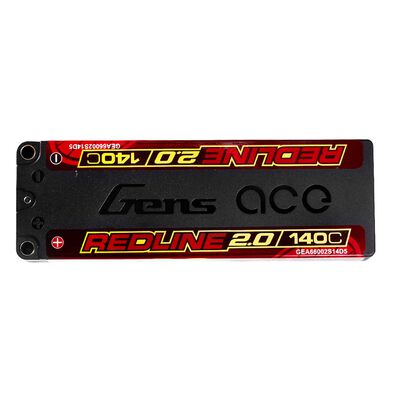 7.6V 6600mAh 2S 140C Redline 2.0 LiHV Hardcase Battery: 5.0mm Bullet 7.6V 6600mAh 2S 140C Redline 2.0 LiHV Hardcase Battery: 5.0mm Bullet