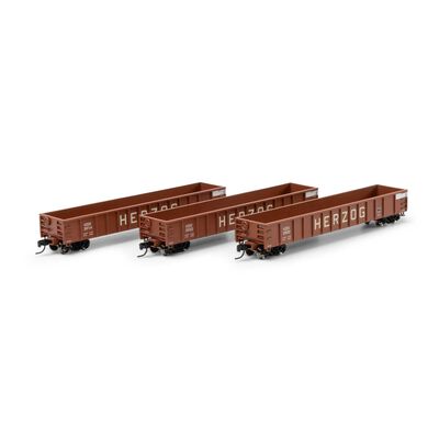 N 52' Mill Gondola, HZGX #3914/3920/3922 N 52' Mill Gondola, HZGX #3914/3920/3922