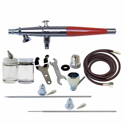 VLS-3AS Double Action Siphon Feed Airbrush Set VLS-3AS Double Action Siphon Feed Airbrush Set
