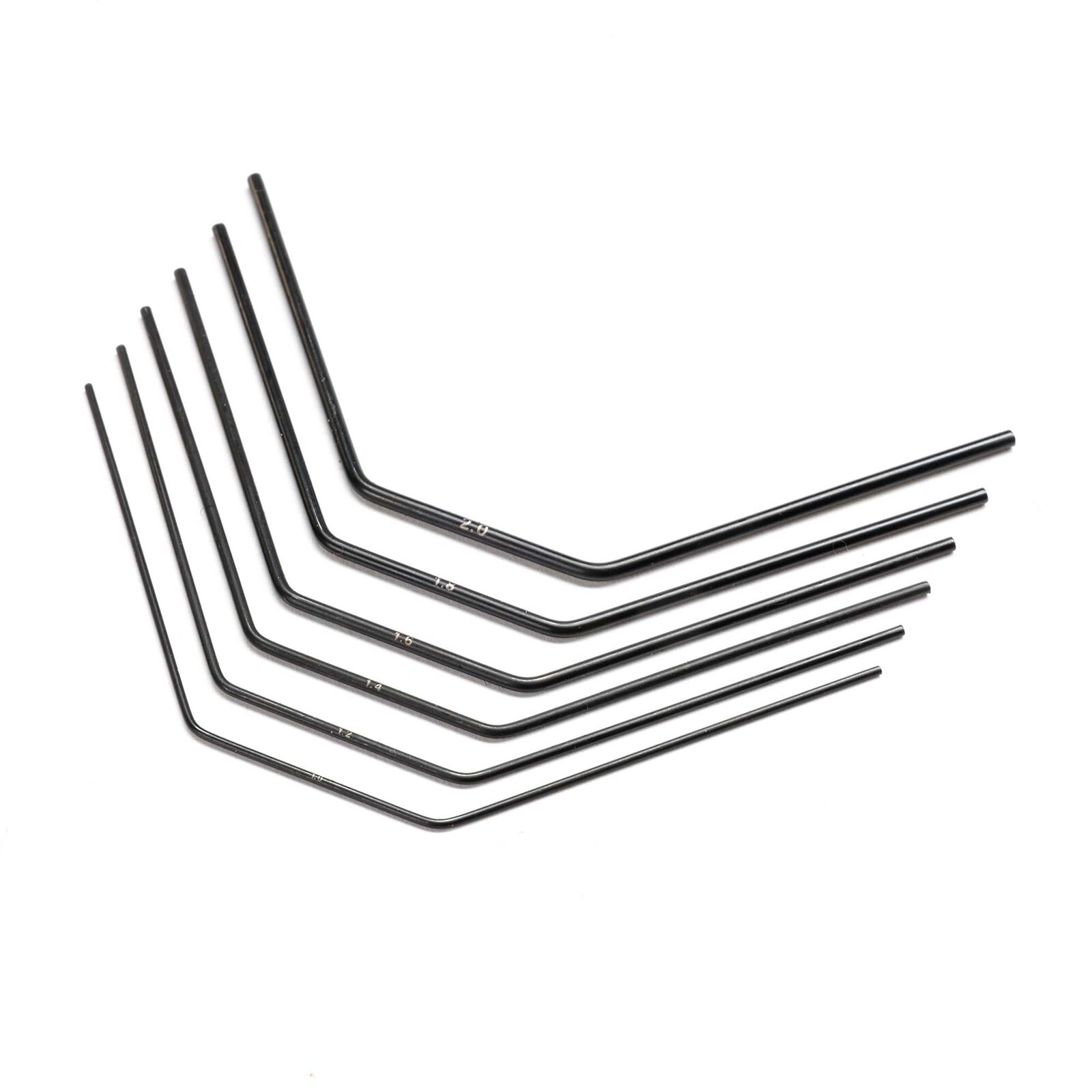 Rear Sway Bar Set, Evens: 22X