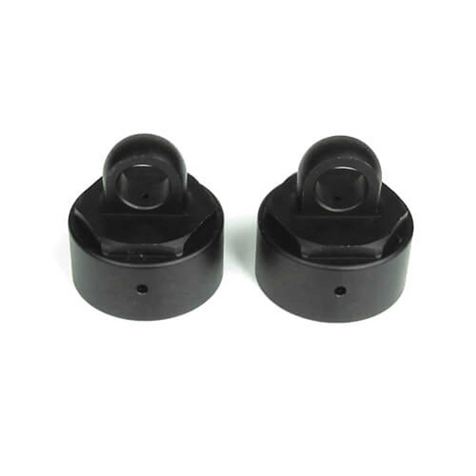 Shock Caps Aluminum Gun Metal Anodized, Vented (2): EB48