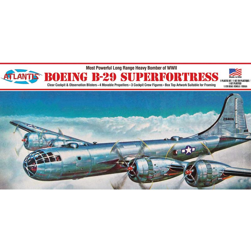 Boeing B-29 Superfortress 1/120 with Swivel Stand