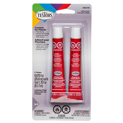 Plastic Cement Tube, 7/8 oz (2) Plastic Cement Tube, 7/8 oz (2)