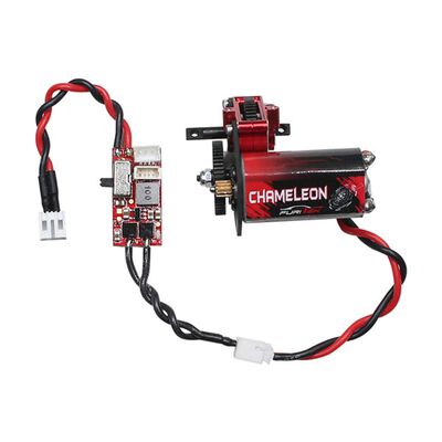 Brushed Ultimate, Full Assembly Gearbox, Chameleon Motor, Iguana Pro ESC: SCX24 Brushed Ultimate, Full Assembly Gearbox, Chameleon Motor, Iguana Pro ESC: SCX24