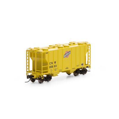 N PS-2 2600 Covered Hopper, C&NW #95693 N PS-2 2600 Covered Hopper, C&NW #95693
