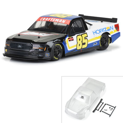 1/12 Pre-Cut 2024 Ford F-150 Truck Clear Body: Losi NASCAR 1/12 Pre-Cut 2024 Ford F-150 Truck Clear Body: Losi NASCAR